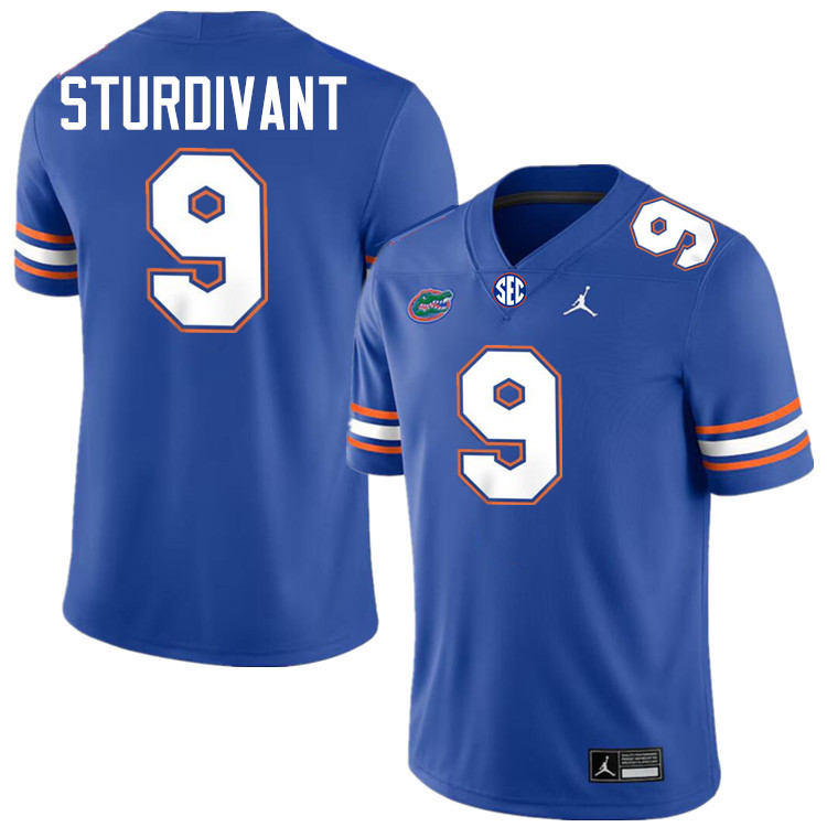 #9 J. Michael Sturdivant Gators Jersey,Florida Gators College Football Jerseys Stitched-Royal  #9 J. Michael Sturdivant Gators Jersey,Florida Gators College Football Jerseys Stitched-Royal